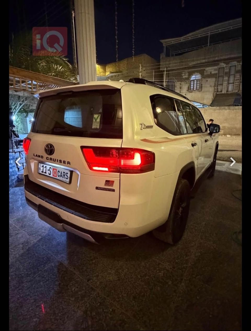 لاندكروزر2022 GX
كفاله عامه عليها كت كامل GR حسين تميمي
معروقه موصفات GX 
محرك 4000 تنفس طبيعي
ماشيه 60 ك 
السعر 540 ورقه
الاستفسار على الرقم 
*********** البصرة, العراق

نص مكتوب في الصور:
- IQ
- 11/3
- 11/6
- 11 / 5
- 11 / 11