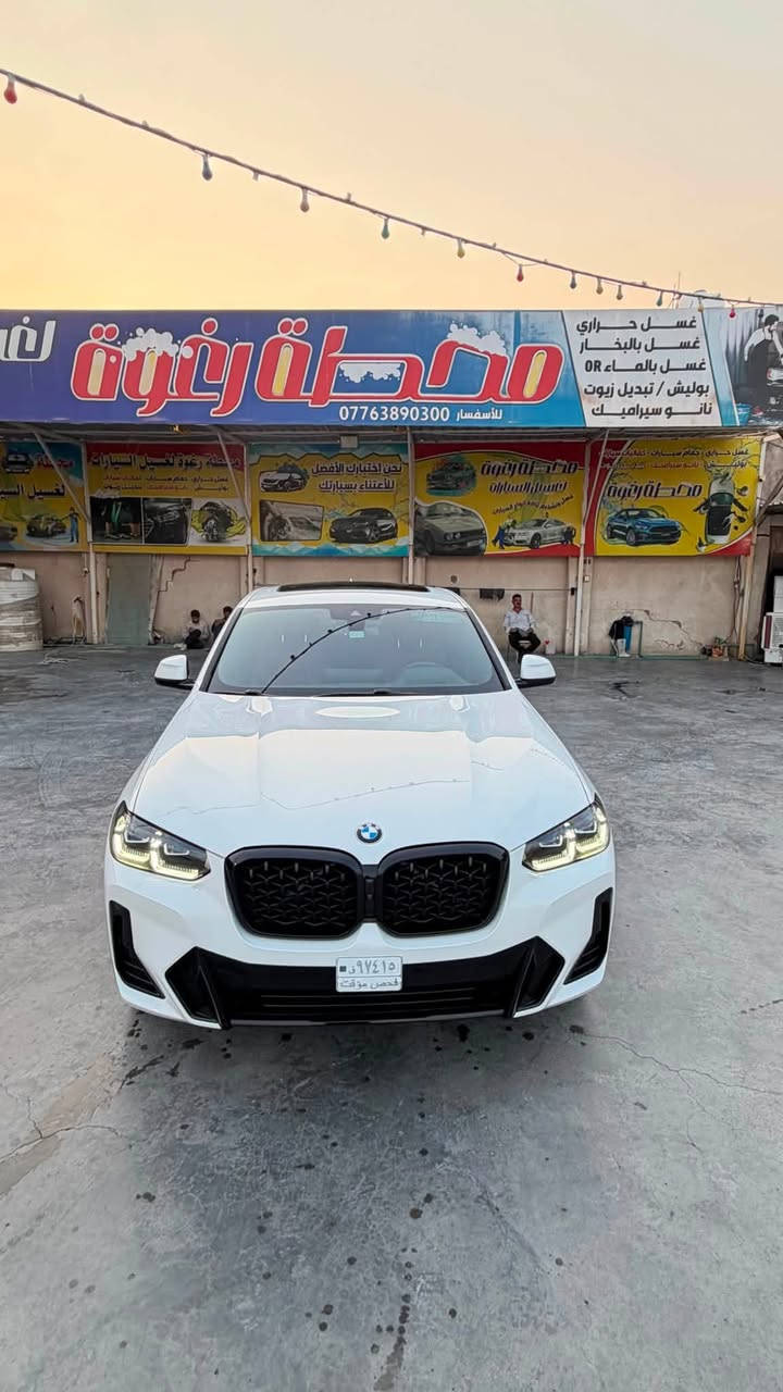 سلام عليكم للبيع فقط 
X4  
مديل 23 سياره معروفه مواصفاتها 
سياره جديده ع وضع الشركة
حادثها غرق شي بسيط كلش تعتبر كلين 
بدون تبديل اي قطعه مكفوله من كولشي 
بدون رقم 
مكاني كربلاء 
سعر ٣٨ اي استفسار ***********
