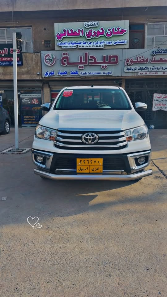 هايلكس ٢٠٢٢ • ابيض • كفالة