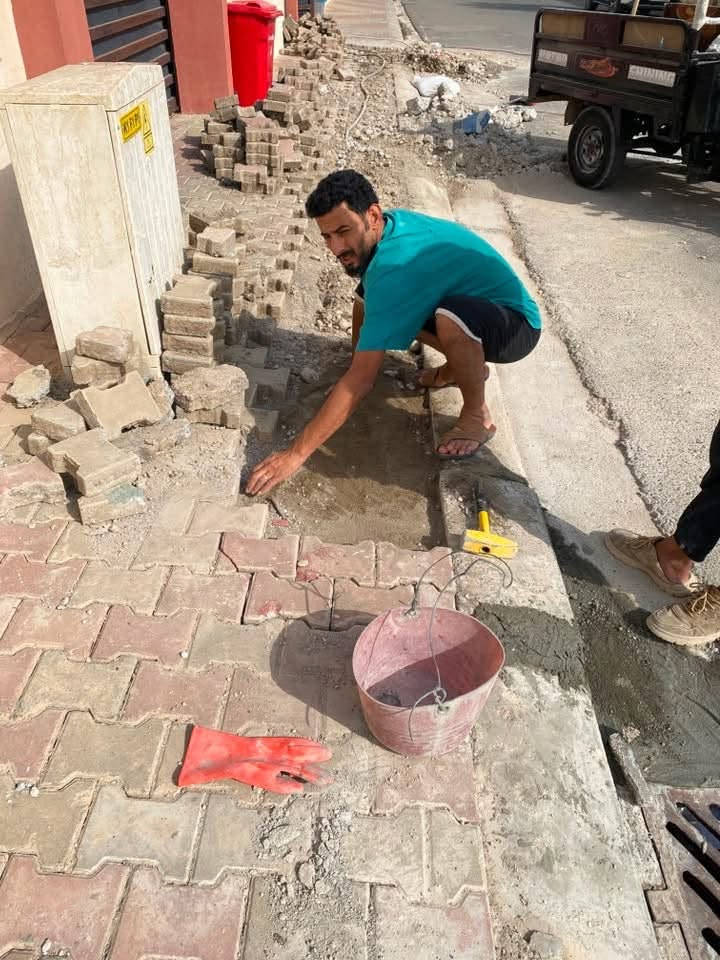 امس تم العمل في مجمع روان ستي ربط المجاري

إلى الرئيسي وتم أعاده البيئارتون كما كان الحمدلله والشكر 

شغلنا تاسيس صحيات عام في كركوك 

*********** واتساب
