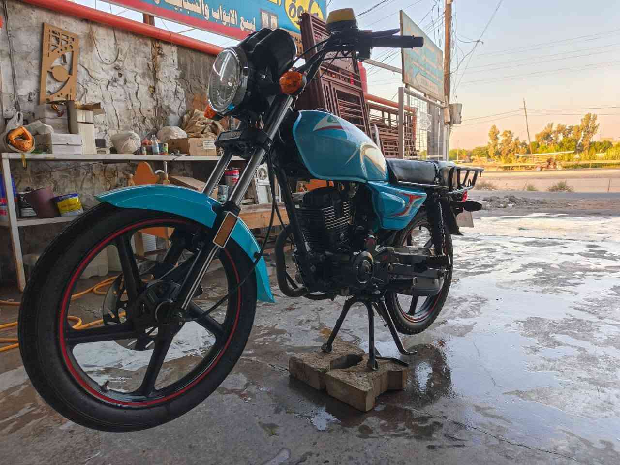ياالله 
السلام عليكم دراجه شاينك موديل 2025 دراجه لون سمائي دراجه مكفوله كفاله عامه من كلشي المكان طويريج 
الاستفسار ***********
