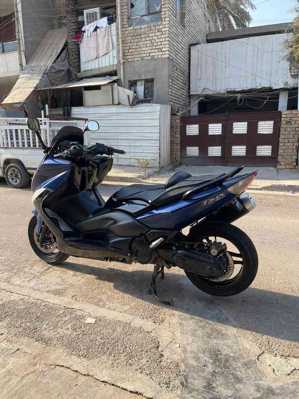 سلام عليكم تي ماكس ١١ للبيع مكينه مكفولة فلنجات رياضي  جامه رياضي وذيل ماشيه ٤١ دراجه حلوه وناشفه سعرهة ٣٣ وبيهة مجال الشراي يتصل *********** مكاني بغداد الدوره
