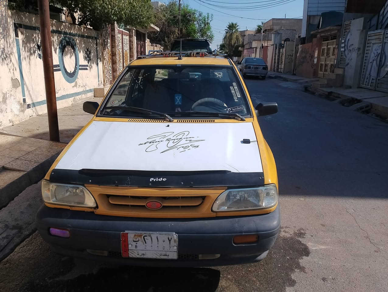 سايبه رقم بغدادمحرك شرط الگير الرابع يفلت سياره نضيفه بيها كاربون بانزين الكتروني شرط التحويل مكاني الموصل حي الانتصار السعر 25ورقه وبيها مجال  التواصل على هذا الرقم ***********
