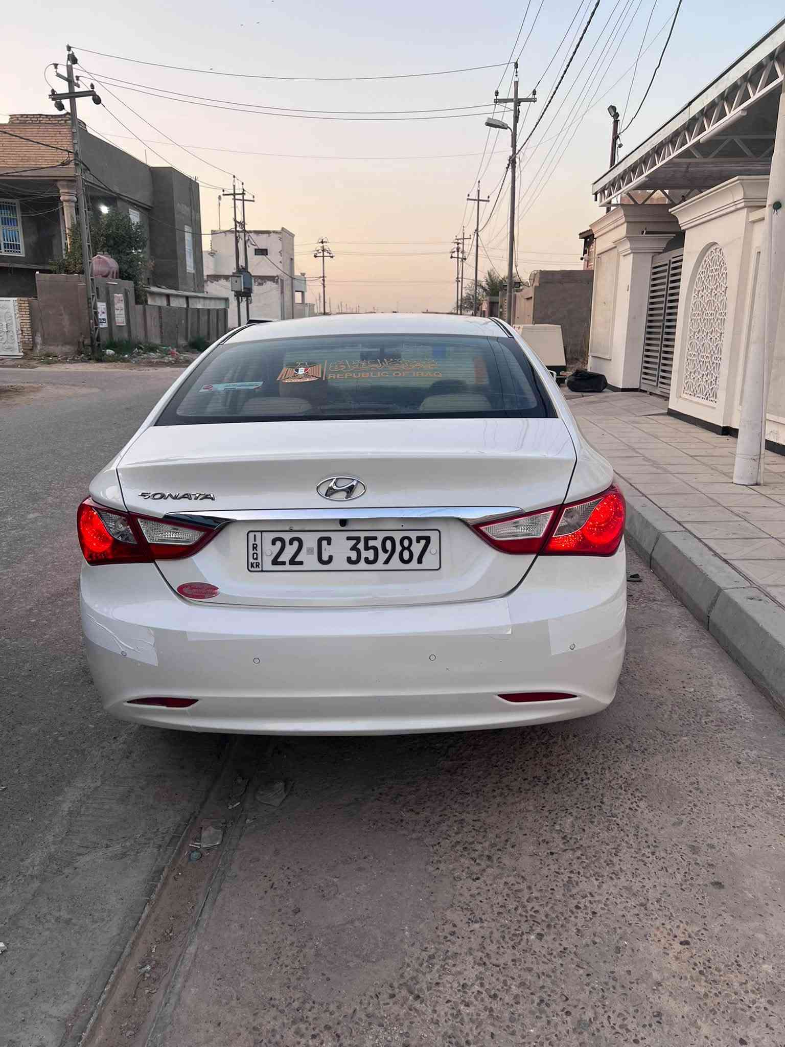 سوناتا ٢٠١٤ خليجي رقم اربيل بسم كردي وعندي وكاله 
تبريد ثلج حداديه جديده 
تخم تاير جديد السعر ١٣٣ 
مكاني بابل 
***********
