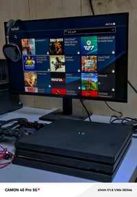 PS4 برو مهكر • هارد ١تيرا • شاشة سامسونج S27