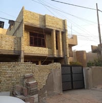 هيكل  150متر صب كونكريت مسلح طابو صرف سكني طابقين  يحوي على  الطابق ال...