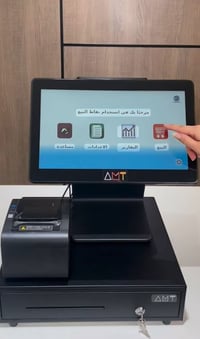 جهاز كاشير • شاشة لمس • AMT