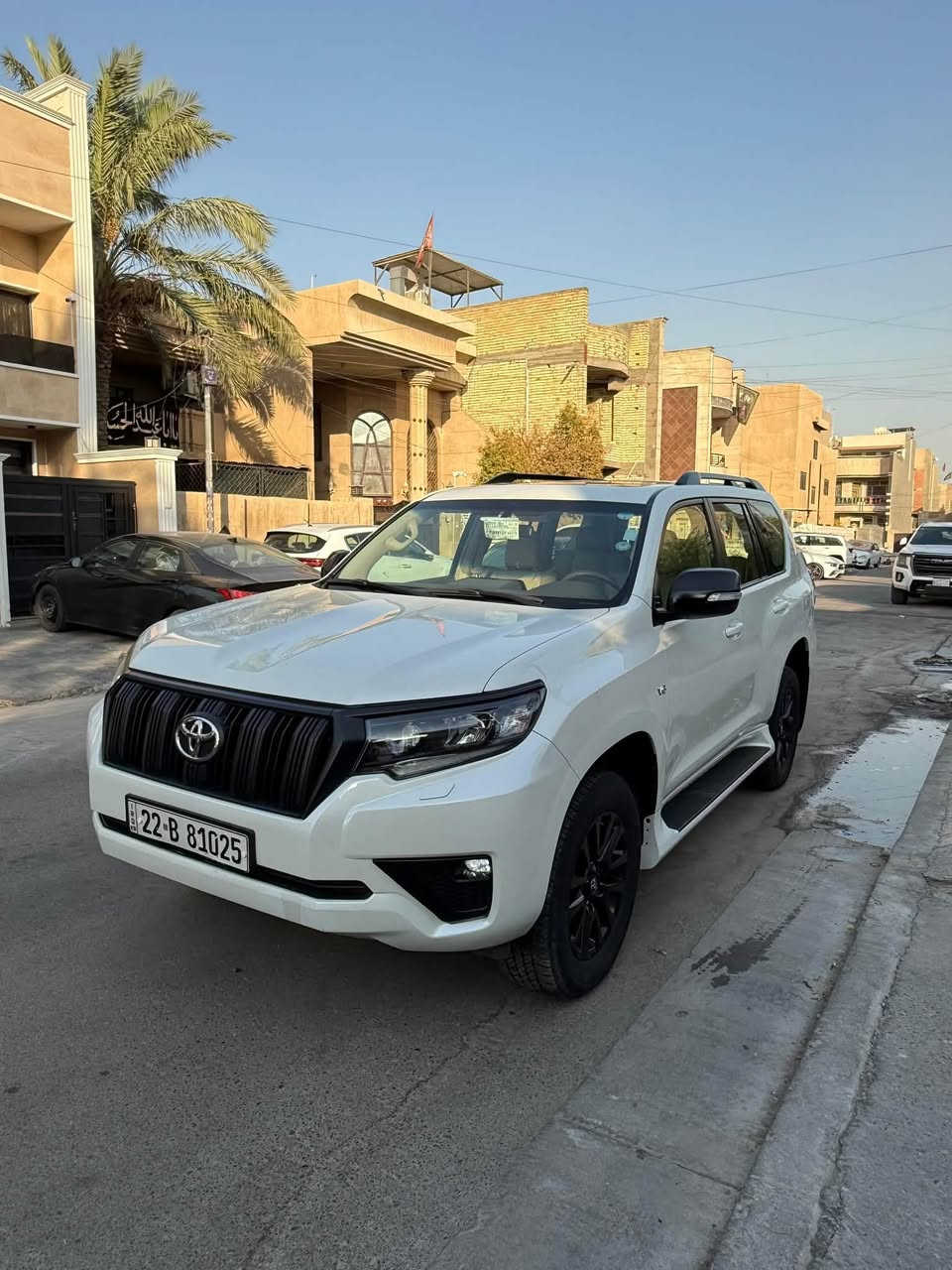 Prado (TXS) Midnight Edition – 2023
4000cc | ماشية 44.000 كم | وكالة ساز

فتحة سقف • مقاعد كهربائية • مثبت سرعة • تشغيل عن بُعد • بصمة عدد2 • شاشة CarPlay/Android Auto • ثلاجة وسطية • كامرة وحساسات خلفية • دبل خفيف دبل ثقيل • تحكم ستيرن • الجام أوتوماتيك  • مستشعر بصمه باب • أرضيات السياره البلاديه نفسها 
تطبيق يوتيوب و متصفح و بوصله .

السيارة مكفولة  كفاله عامه ما عدا تكحيل كرت إصبعين بلدعاميه الاماميه شي بسيط السياره داخل ضمان ساز،  الصيانه و تبديلات الدهن  كلها داخل الشركة. الاسبير والجك والمثلث والطفاية غير مستخدمات  تشوف نظافه السياره بعينك 

السعر:455 ورقة، وبيها مجال بسيط  إن شاء الله
 بغداد – شارع فلسطين
 للاستفسار: ***********

