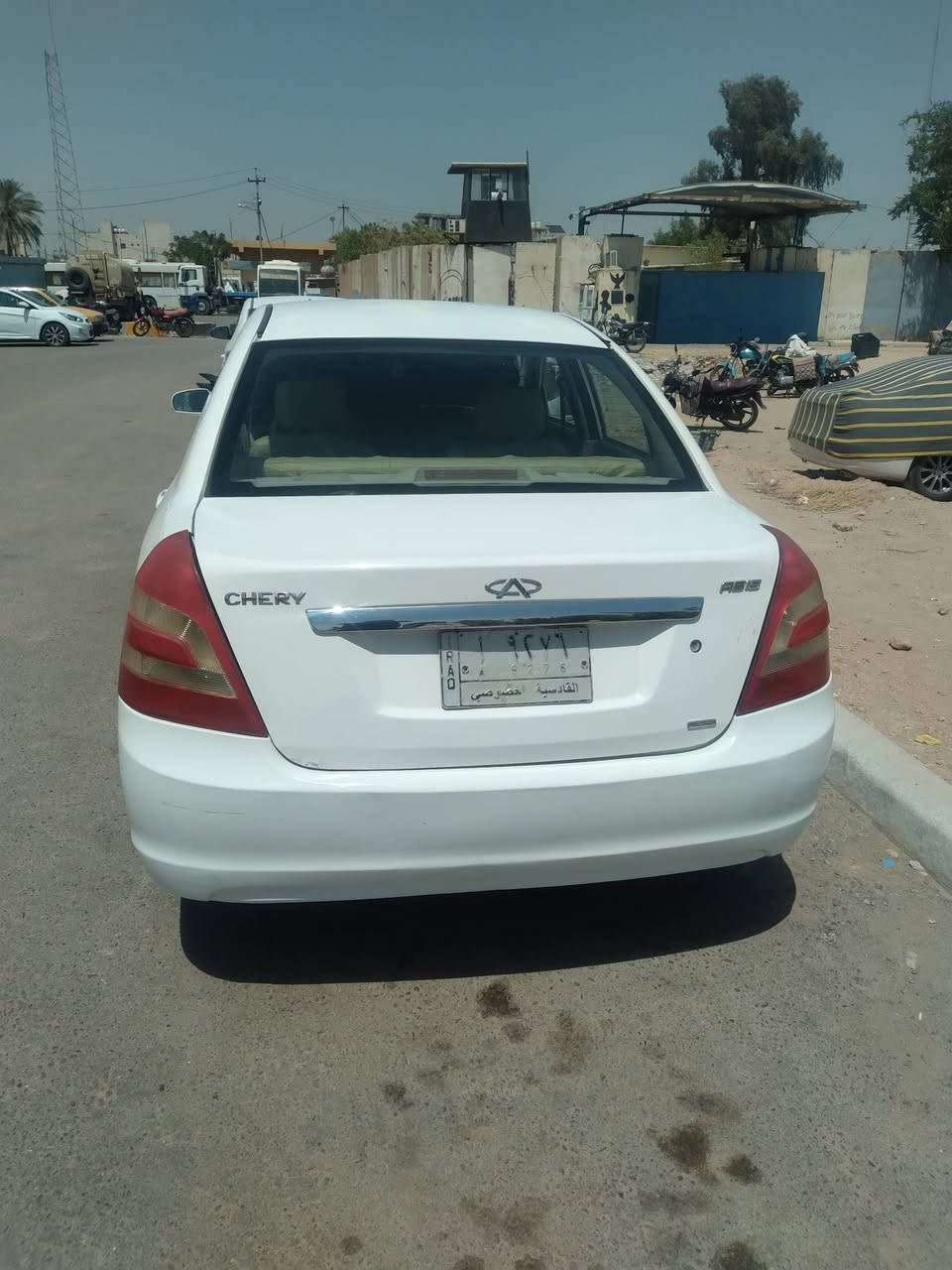 شيري A5 موديل 2013 گير عادي كشرها نظيف وداخل السيارة نظيف دوشمة كاملة كشنات جلد وارضية جلد شاشة حدادية جيدة محركها جيد كهربائيات السيارة كلها شغالة باتري جديد تبريد غير شغال سنوية منتهية اتعهد بالتحويل شرط التحويل أخوان الي بيتهم بكربلاء يجي ويشوفها ويقتتع بيها لان الصور مو قياس للسيارة السعر 5 ملاييين وبيها مجال رقم الموبايل ***********

