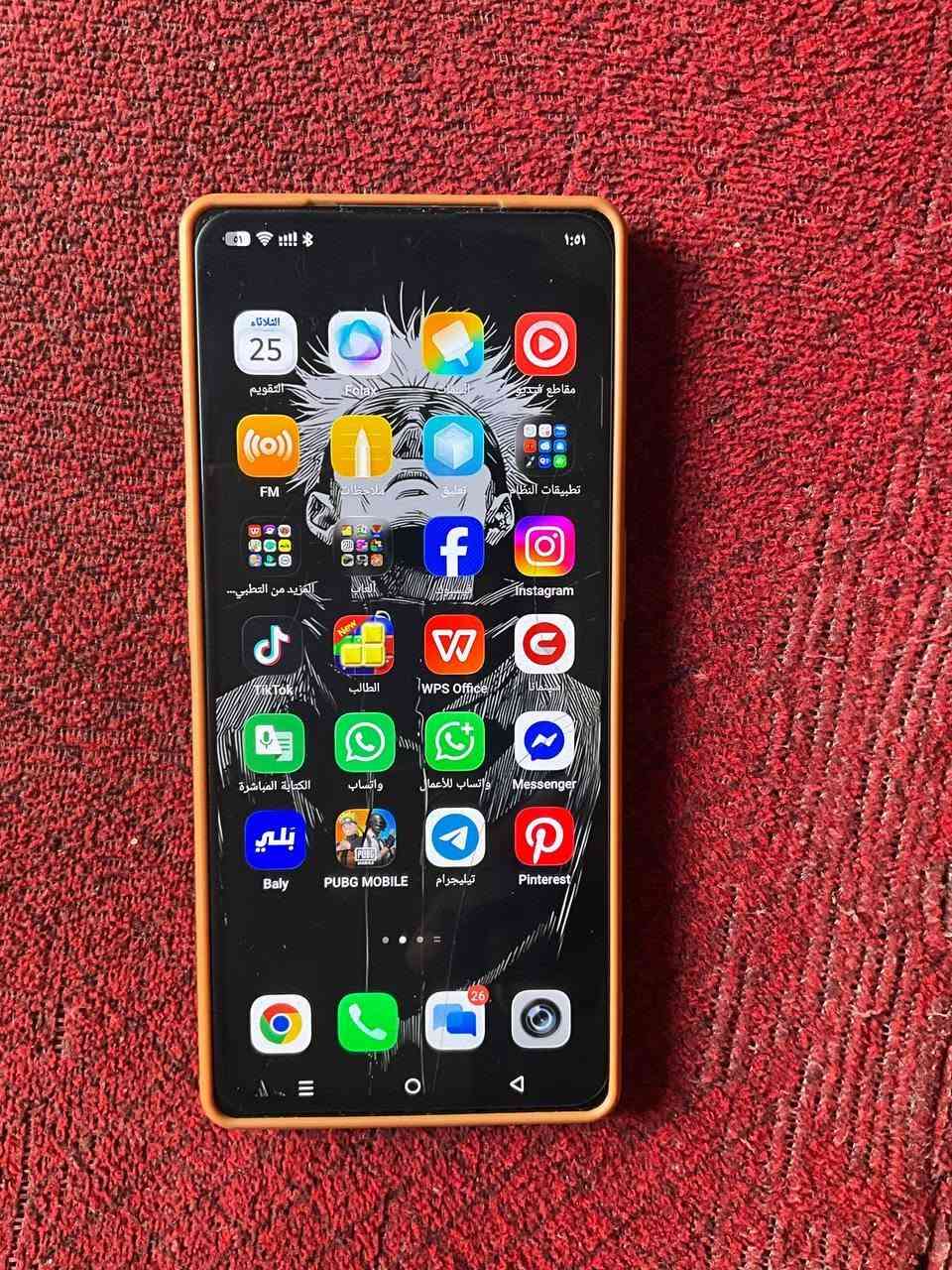 ‏قطعه لقطه
‏نوت ٥٠ برو بلس 5G نسخه البرو بلس 
‏جهاز عملاق مواصفاته 
‏شاشه سوبر اموليد تردد 144 هرتز 
‏ذاكرة ٢٥٦ عشوائية ١٢
‏معالج دايمنستي 8350 الترا
‏ببجي يشغلها ١٢٠ فريم ثابت باقي الألعاب يعبر ال١٤٤
‏كامرة من سوني زوم ١٠٠ إكس
‏شحن سريع بقدرة ال١٠٠ واط 
‏وشحن لاسلكي ٥٠ واط 
‏وبعد هواي مواصفات قويه
‏الجهاز مكفول من التصليح والفتح فقط هذا الفطر بالحساس ومامثر عليه ابد وسعره مناسب كلش وسعر قفل بدون عمله ٢٥٠ ألف للعلم سعره المستخدم ماله ب٥٥٠  وهذا رقمي للتواصل ***********
