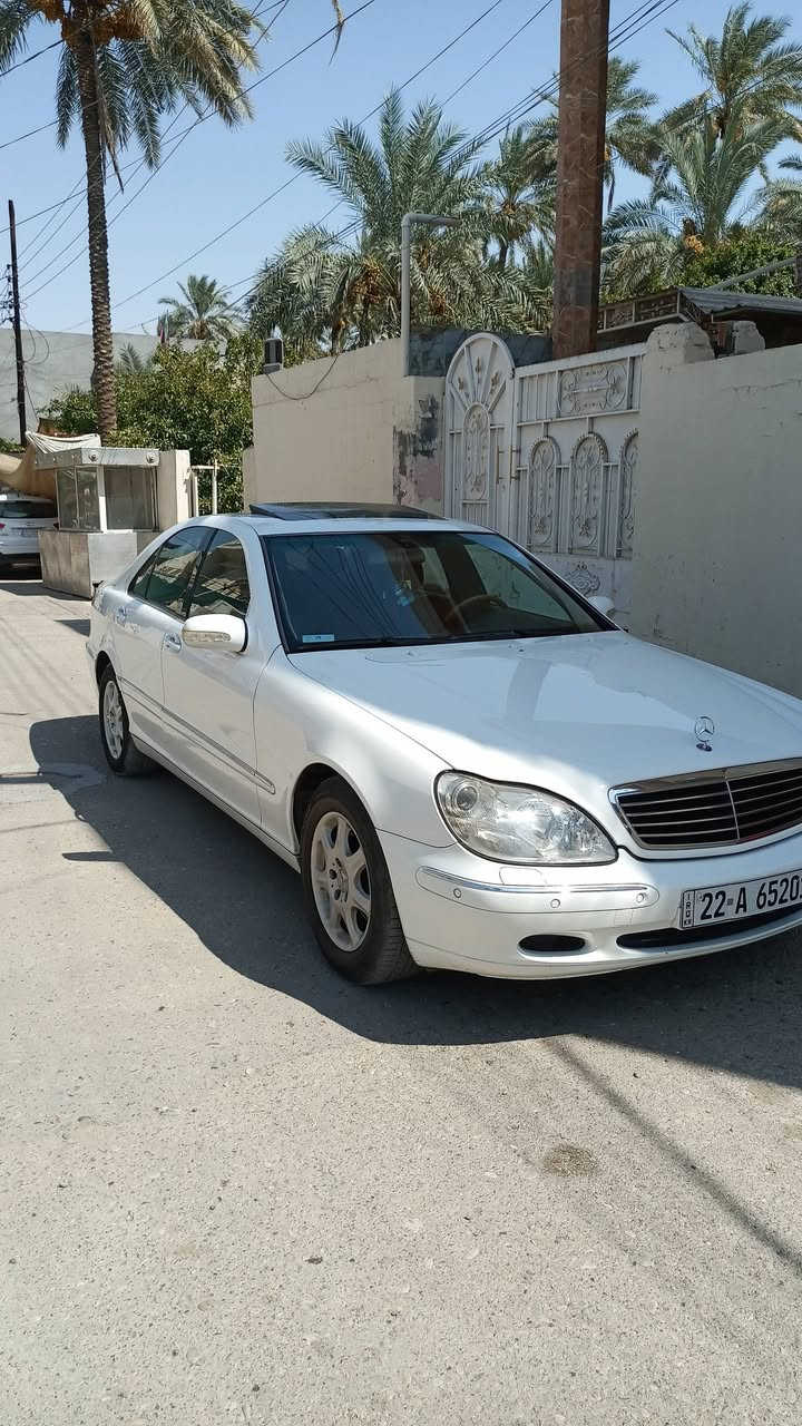 للأستفسار الاتصال ***********
موديل2001 اصل حجم S350 
مواصفات
1_ اربع  ابواب شفط مع الجنطه
2_محرك+كير  مكفولات ⁦
3_نظام جوبلسات ابلادي تصعد وتنزل حسب رغبة الشخص 
4_كروز سرعة
5_ سلايد رؤف طكتين ⁦
6_مراية داخلية+جانبة عاكسة ⁦
7_تحكم ستيرن ⁦
8_ ستيرن كهرباء ⁦
9_ كشنات جلد كهرباء 
11_ كشنات خزن ميموري 3 وضعيات 
12_ لد بلادي ع اليدات الداخلية+ الاقدام⁦
13 انارة ترحيب خارجية وداخلية ⁦
14_شاشة اعطال💬
15_داخل جلد أسود نظافته 99 %⚔️⁩
16_لايت لد نهار
17_شاشة  
18_ جام ازرق 
19_سيستم ايرباكات عدد 12
20_ويل كب 16 بلادي +تخم تاير جديد⁦
21_اشاير بالمري 
22_ نظام ABS 
23_حساس مطر💦
25_كشنات هيترات امامي خلفي 
26_بردة كهرباء
27 - لايت زنون 
30 - صندوق شفط
31 مراية في الوسط كهرباء
32- مرايات جانبية شفط 
33 - فتحة سقف شغالة 
34- حساسات أمامية وخلفية 
35 تبريد خير من الله
36دكم ناعمه 
رقم اربيل انكليزي 
🔴سعر 138🔴
تحويل ثاني يوم 
ملاحظه السياره اترايها من زاخو للبصره ما معناها جديده وكاله
مكاني ديالى بعقوبة
