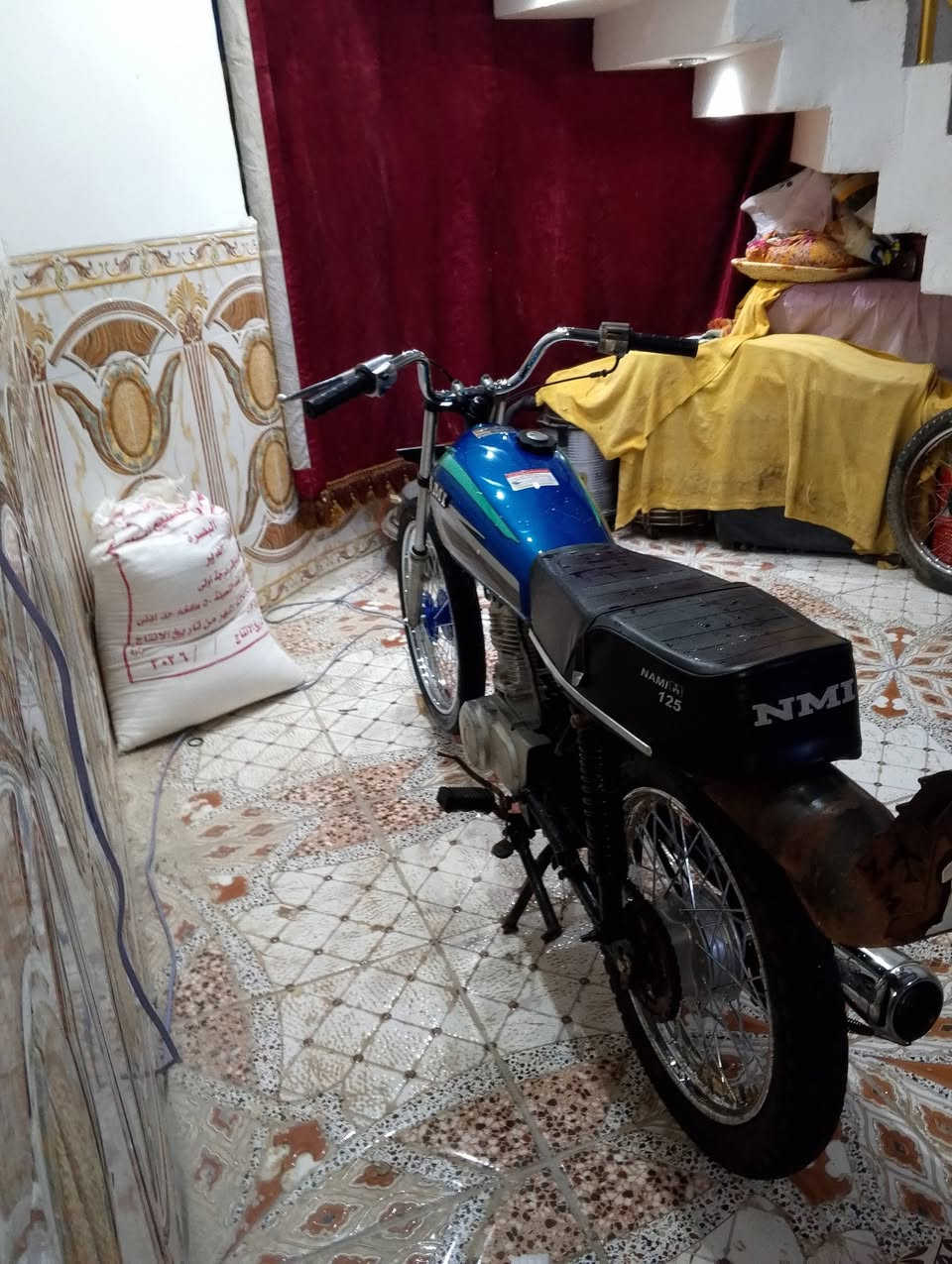 سلام عليكم دراجه البيع تعميرته 26 محرك نامه شلامجه ما مفتوح نهضه ومعدل طير دراجه شاصيه قطرت الحيم مابيه سعر ب 525 وبيه مجال الشراي مكاني كرنه ثغر ***********
