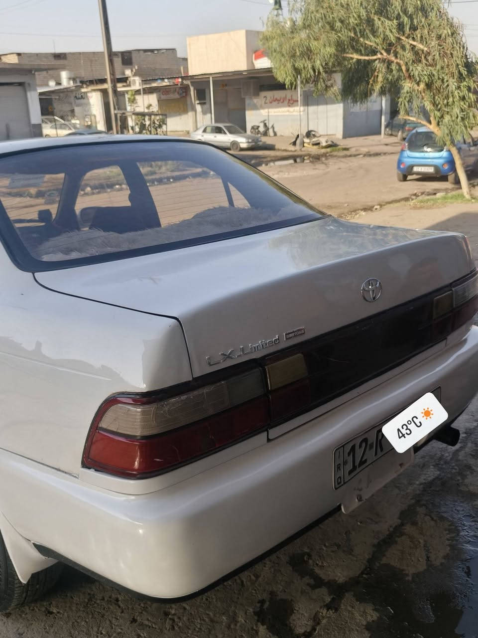 سيارة كورلا للبيع موديل 92
سيارة بسمي رقم نينوى +سنويه جديدة
بيها قطعتين صبغ جاملغ + صندوق
محرك +كير شرط
سياره بل واقع احله من صور
تبريد ثلج +تدفه شرط
كهربائية كلها شغاله+شاشه 
رقم تلفون  ***********
مكان سيارة موصل

