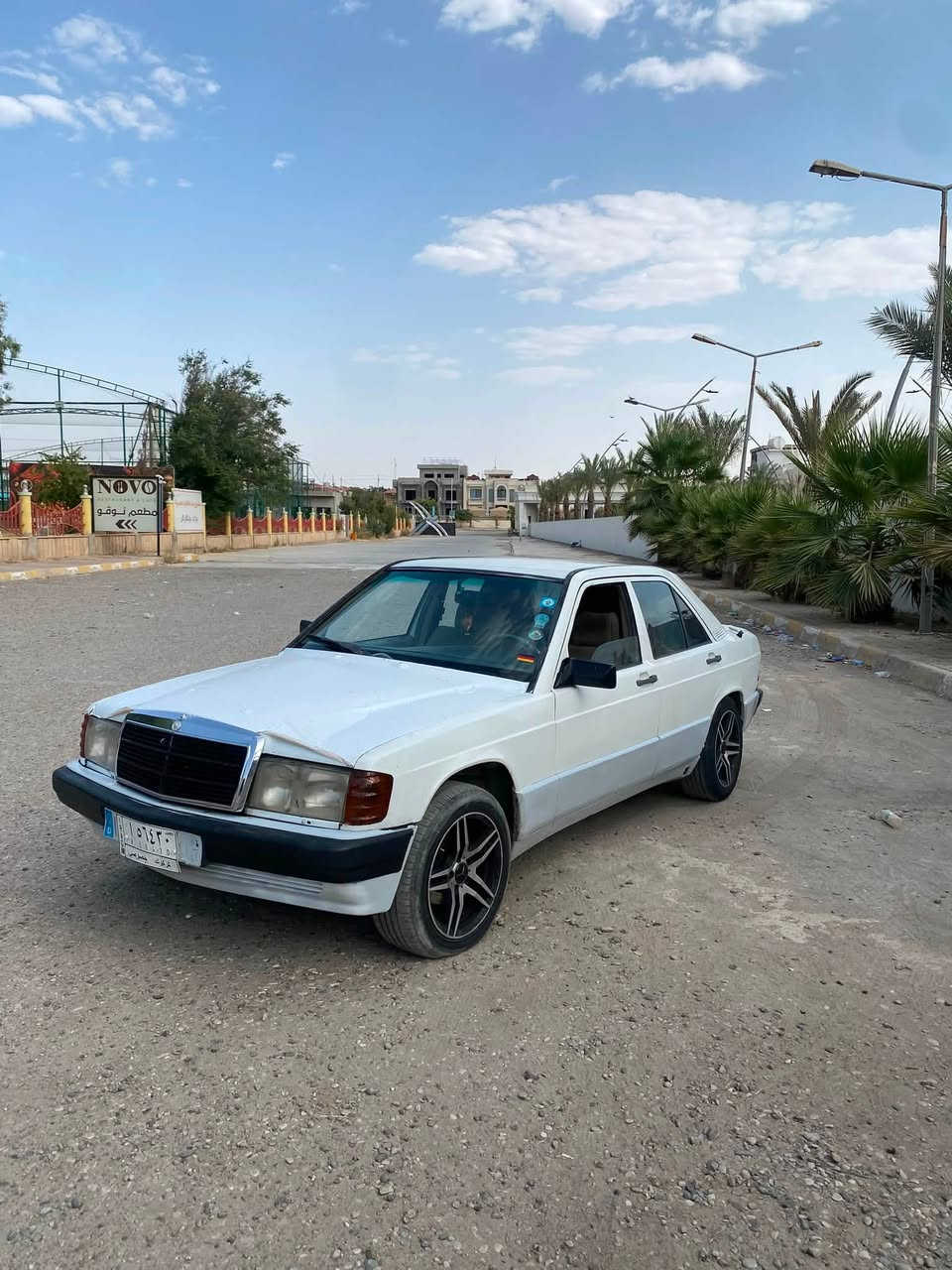 سلام عليكم مارسيدس 190 طيارين موديل 1988 كير و محرك بلادي كابريتا كير اوتو  كير و محرك شرط الكير فقط بي طبا رقم كركوك مشروع وطني سنويه 2028 جديده سياره بي ضربه جاملخ فقط تعديل الباقي كله شرط و الكل عل  بلاد صبغ بلادي بدون صبغ دواخله حلوه سياره جاهزه كهربائيات كامل شراي يخابر مراوس فقط ويا بي ام سعره 34 وبي مجال شراي يخابر ويدلل *********** مكاني كركوك
