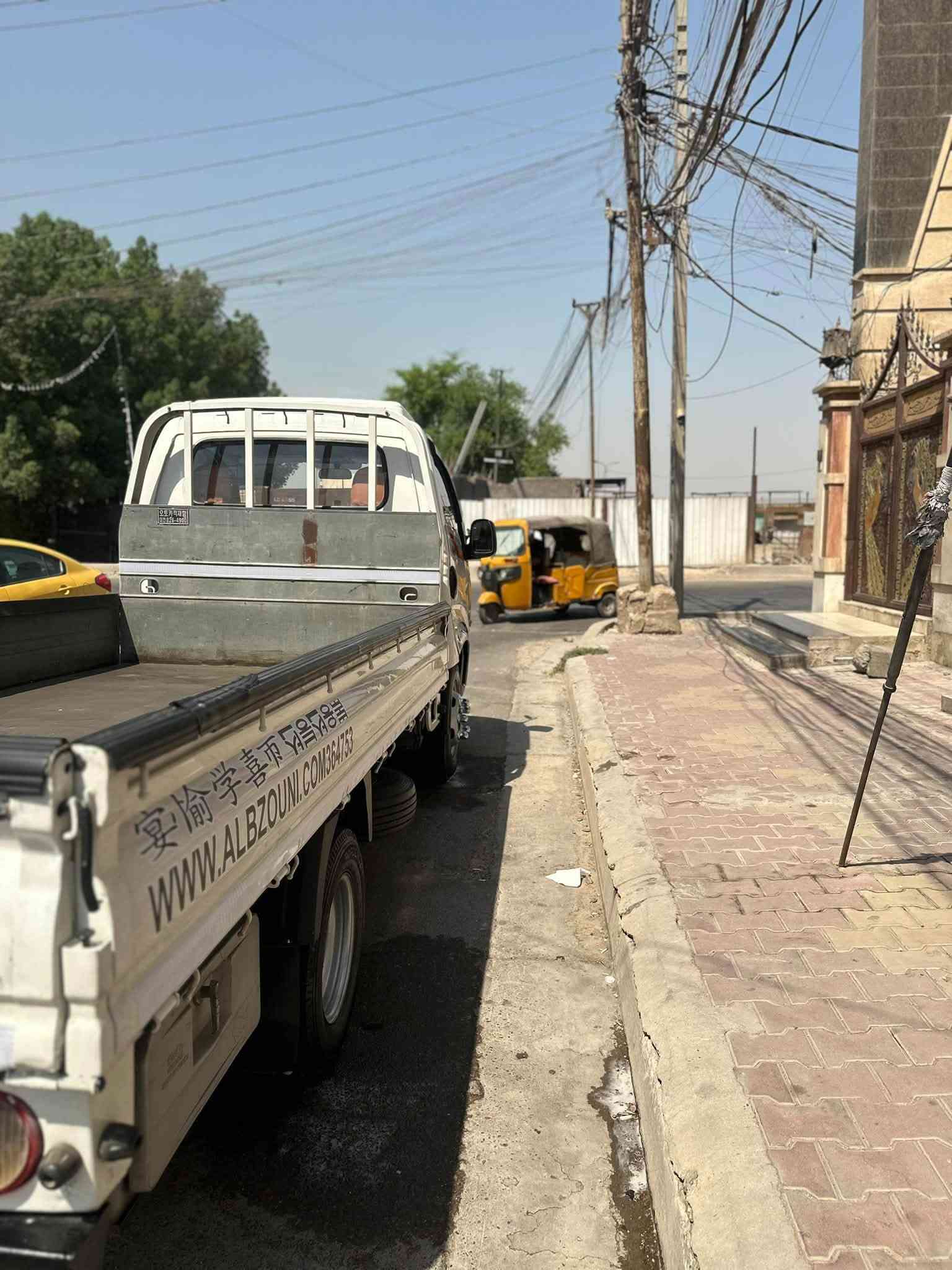 السلام عليكم كيابنكو3فحل تك قماره مسكرمحور بم ونوزل موديل 2010محرك جديده شاصي مكفول حداديه جيده بيه بس دوستين صبغ رقمه بغداد دولي محور تاير 14تنكي 120العنوان بغداد رقم الموبايل ***********
