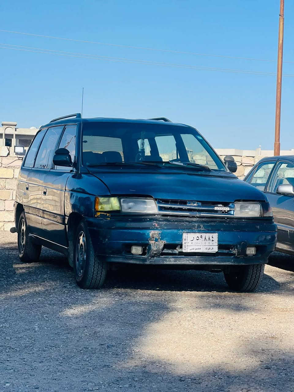 مازدا ام بي في 7راكب موديل 1992رقم كركوك سنويه جديد بطاقه بانزين بي محرك وكير بطه تبريد قطعتين شغال السعر 38او بي مجال مكان كركوك ***********
