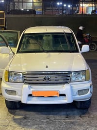 لاندكروز مصفحه مصفحه بنزين دبل تانكي موديل 2004 سياره نضيفه وحلوه كير ...