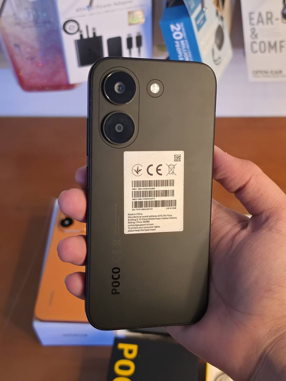 بوكو X8 pro
ذاكرة 512

نظافة 100%

بطارية 100%

كامل ملحقات 

السعر 625 الف

يتوفر بيع وشراء ومراوس

يوجد توصيل لجميع محافظات العراق 
للحجز راسل الصفحة 
واتساب ***********

#العراق #اكسبلور #موبايل #اكسبلورexplore #بوكو
