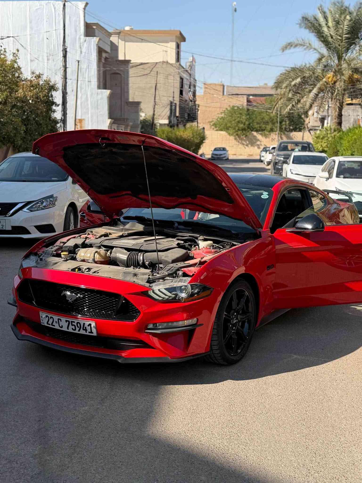 للبيع: فورد موستنك GT Premium موديل 2019 (خليجي) مكفوله كفالة عامة من كلشي 

* موديل: 2019
* الفئة: GT Premium
* وارد خليجي
* ممشى: 42,000 كم فقط
* محرك 5.0 لتر V8 تنفس طبيعي
* قوة 460 حصان
* ناقل حركة أوتوماتيك 10 سرعات
* دفع خلفي (RWD)
    (خمس وضعيات قياده)
     (اكتف اكزوز)
المواصفات:

* عدادات رقمية دجيتال (Digital Cluster)
* داخلية Premium مع إنارة داخلية متعددة الألوان (Ambient Lighting)
* مقاعد جلد كهربائية مع تدفئة وتبريد
* شاشة SYNC 3 مع Apple CarPlay وAndroid Auto
* تشغيل ذكي (بصمة) مع مفتاح ذكي
* كاميرا خلفية مع حساسات
* اختيار أوضاع القيادة (Normal / Sport+ / Track / Drag / Snow-Wet)
* إضاءة LED أمامية وخلفية
* جنوط أصلية

السيارة نظيفة جداً، ممشاها قليل، والفحص خير دليل.
للاستفسار والمعاينة التواصل على الواتساب او اتصل على رقم 
*********** بعقوبة, ديالى
