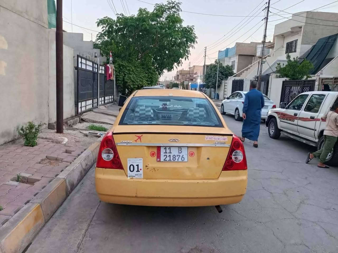 سلام عليكم شيري اي فايف موديل ٢٠١١محرك كير كامري شرط غاز بانزين مشروع وطني سنويه ٢٩ تغم تاير كير محرك  كهربائيات صدر شرط اي ظربه مابيه للبيع شرط وكاله وتحويل سعر ٢٩ وبيه مجال شي بسيط للستفسار ***********عنوان كركوك
