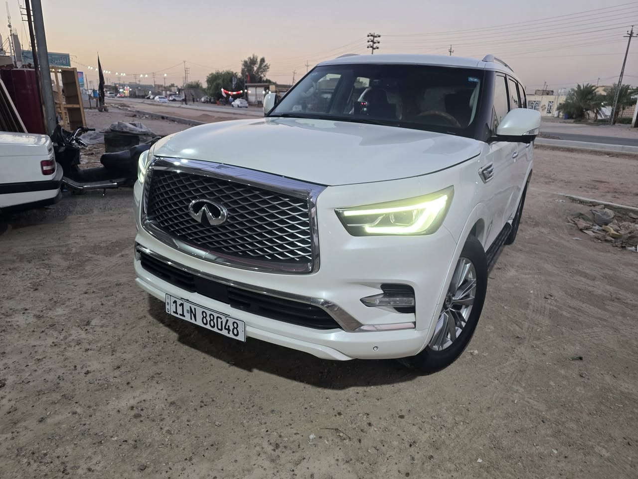 انفنتي ٢٠١٨ وارد جاهزة *********** وجديدة بغداد تحويل مباشر سعر ٢٨٠ وبيهة مجال بيع او مراوس ***********
