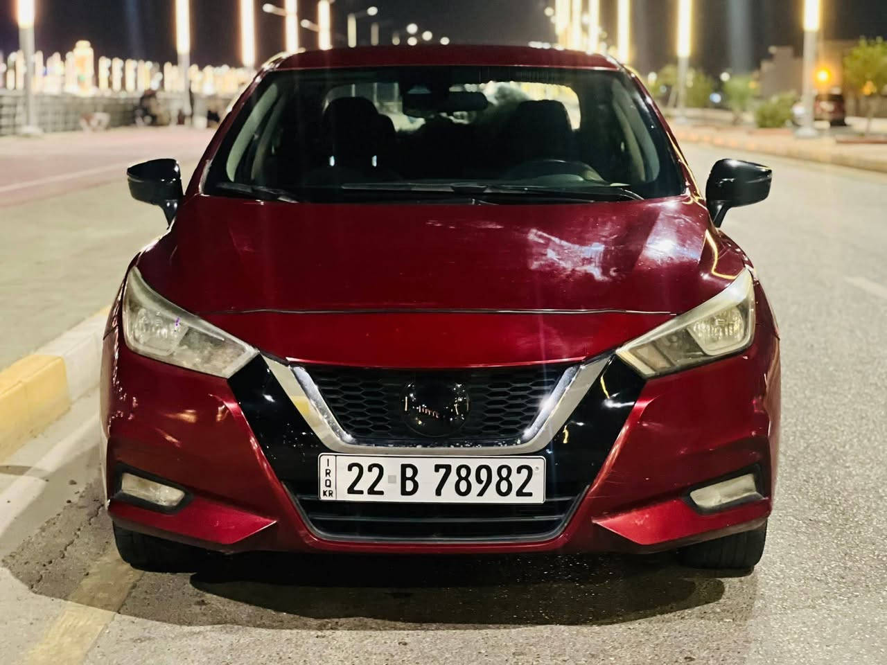نيسان فيرسا موديل 2020 فول مواصفات ضرر جاملق وبنيد بدون دواخل مال جناي الك الفحص وين متريد سعر 97 وبيها مجال الاتصال على الرقم ***********
