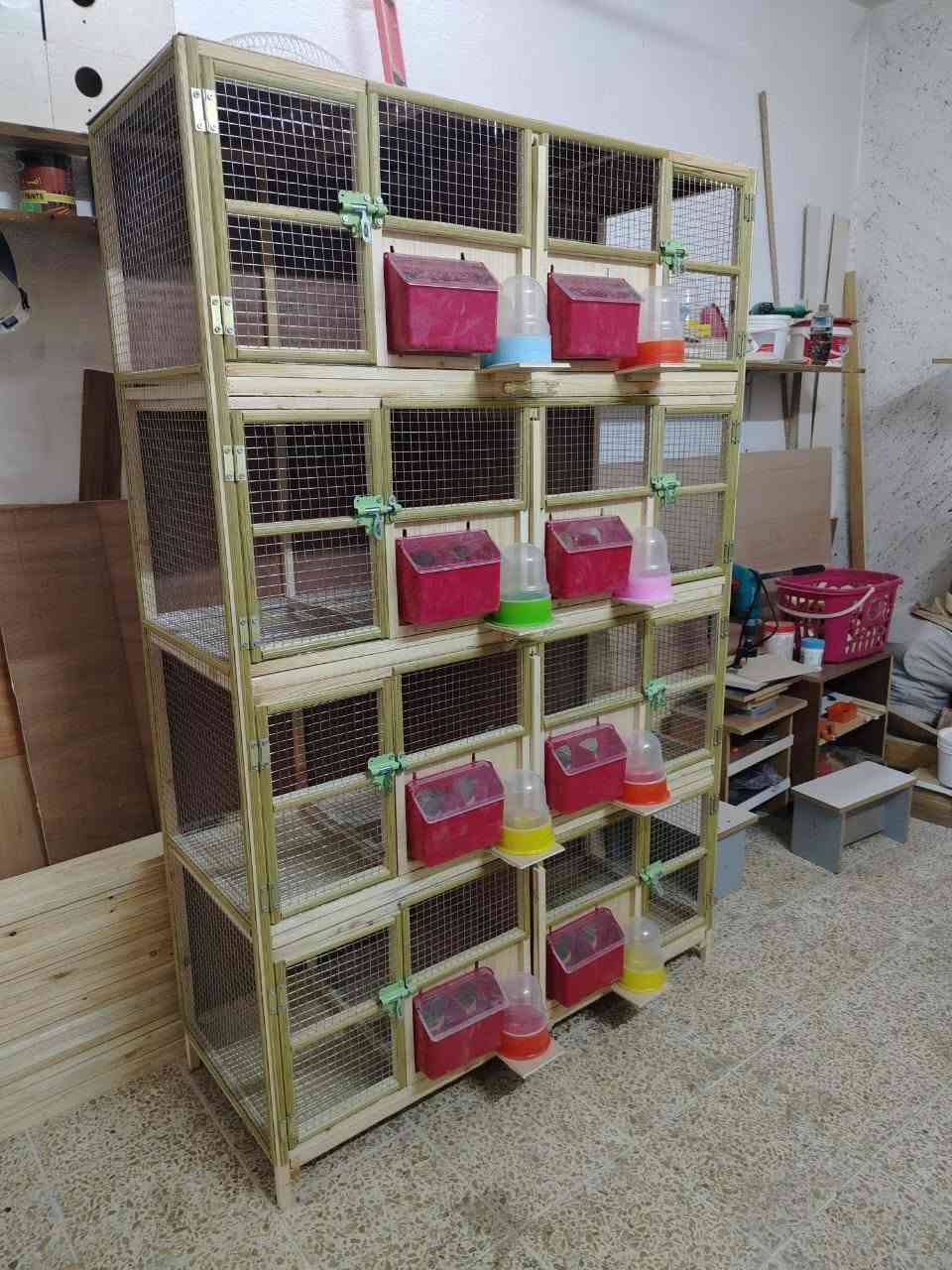 قفص فصال • ٨ خانات • حسب الطلب