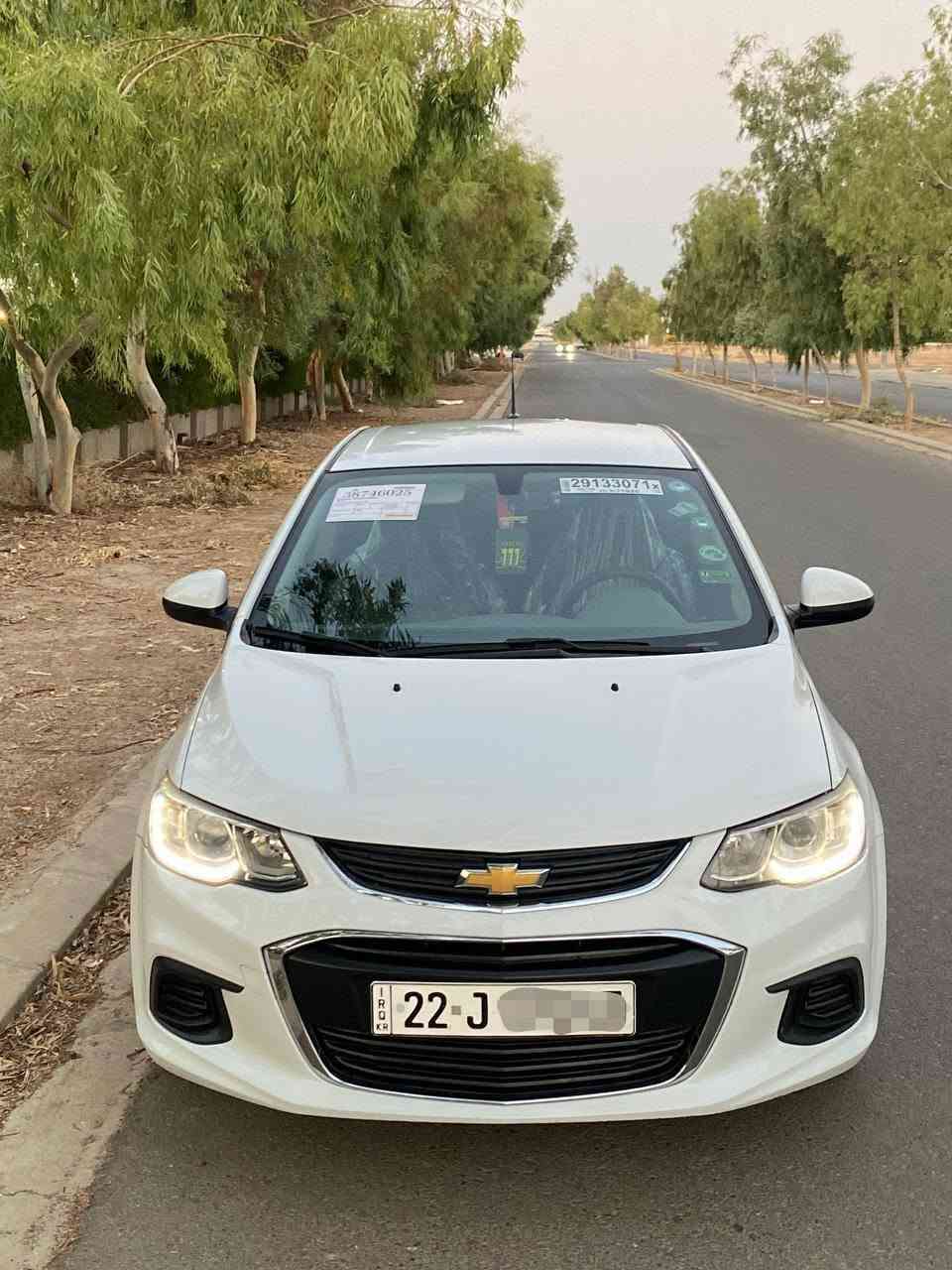 شوفرليت افيو ٢٠١٩
خليجي مكفول كفالة عامة باقية ب حالة وكالة شرط ماشية 90 الف محرك 1600 مرغوب گير AT گير عادي و اوتو شاشة و كاميرا خلفي 360 درجة جامات كهربائي و اوتو لايتات ليد 
بدون صبغ بدون بارد بدون شخوط او رصعة
سيارة جديد مال جناي سيرفس كامل مكمل جديد طايرات و باتري مبدل محرك و گير و تبريد و حدادي شرط 
سنوية و رقم جديدبأسمي لحد 2031 هزة جديد
مكان سيارة اربيل 
رقم موبايل او واتس اب: *********** أربيل, العراق
