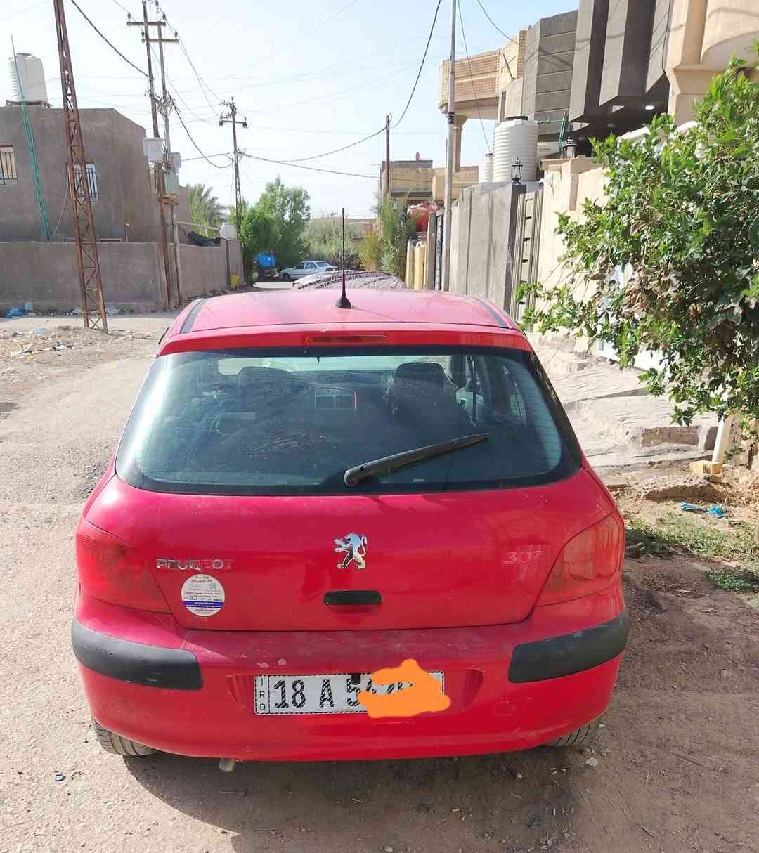 السلام عليكم بيجو 307  موديل 2005 اوتوماتيك رقم بابل الهزه ما ساقطه سنويه نهاية 2030 نقص غاز تبريد مع شغلات بسيطه بوشه طوبه بالصدر مشط جديد كير محرك نظيفات دواخل حلوه 42 بيها مجال للشراي تحويل مباشر عقد مروري بعد الفحص والمعاينه ملاحظه الييحول هسه تكلف65 الف   ***********
