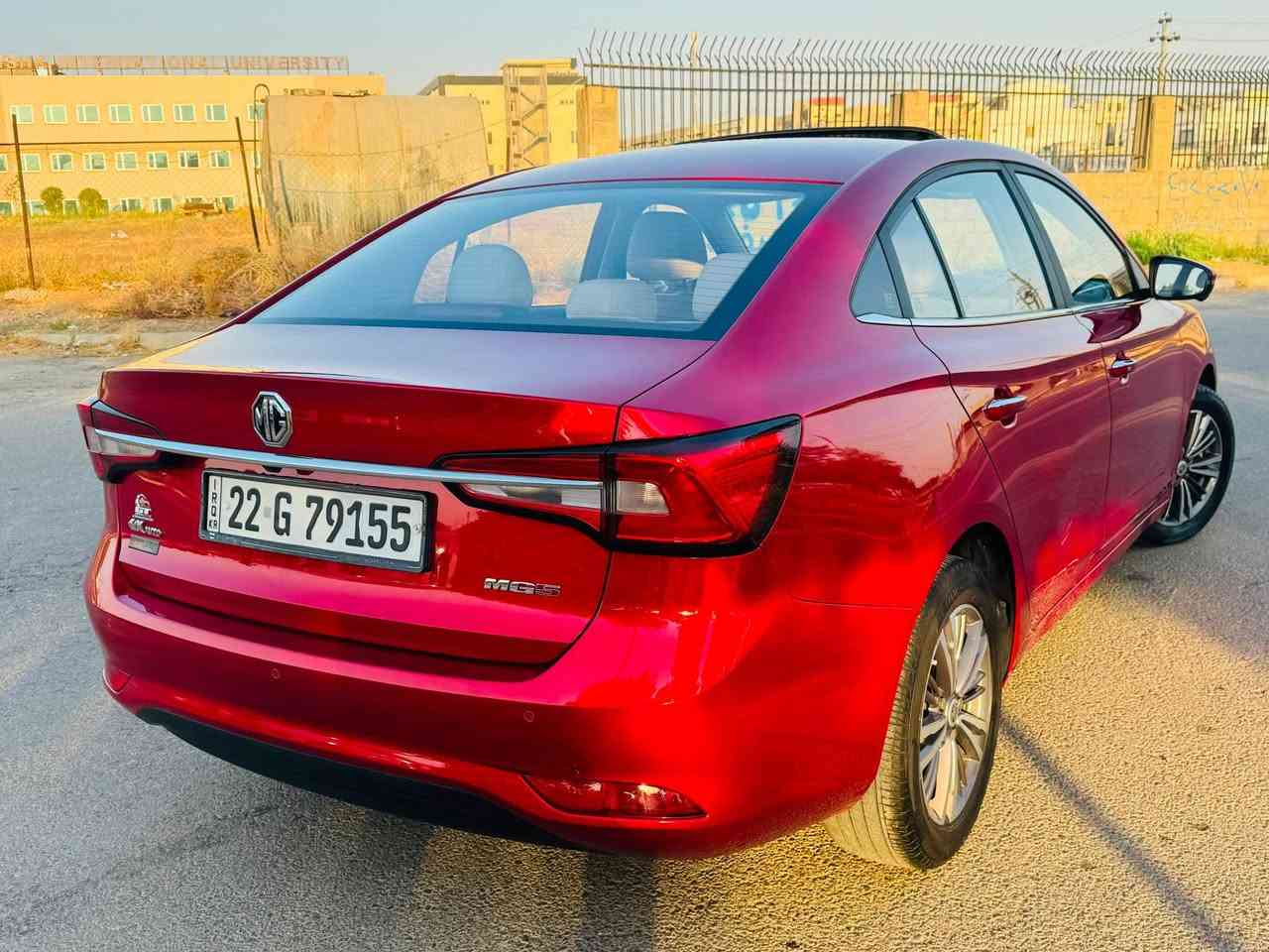 MG 5 LUXURY 2022
❗مەکینە 4 پستون 1.5
❕45 هزار روشتووە 
❗ بێ بویاغ 💎 
❕دوو شوێنی بچووك PDR,  یەک قوب لە پشت دەرگای سەکن
❗گێڕ مەکینە کارەبایات هەمووی بە شەرت
❕زەمان شەریکە یە
❗فول موسفات, بەسمەیە , داخل کرێمی, شاشە,کامیرە, ئاوێنە ئیشارەت , تحدید سرعە , ویلکەب رەش ..
🔥نرخ 96 وەرقە🔥
📍شوێن هەولێر 
*********** أربيل, العراق
