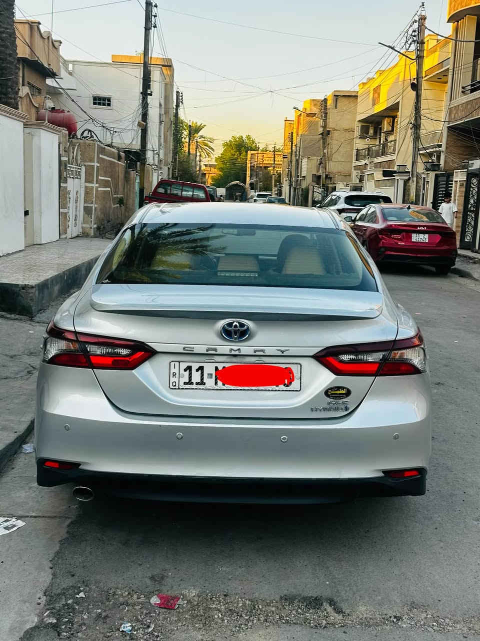 السلام عليكم 
كامري هايبرد خليجيه  عبداللطيف جميل موديل 2023  مكفوله من الصبغ فقط بارد مكانين صغار والسياره مغلفه كلها ppf
رقم بغداد الجديد باسمي 
مكان السياره بغداد / حي الاعلام 
السعر ٢٢٠٠٠$ يعني ٢٢٠ ورقه  وبيها مجال 
للاستفسار ***********
