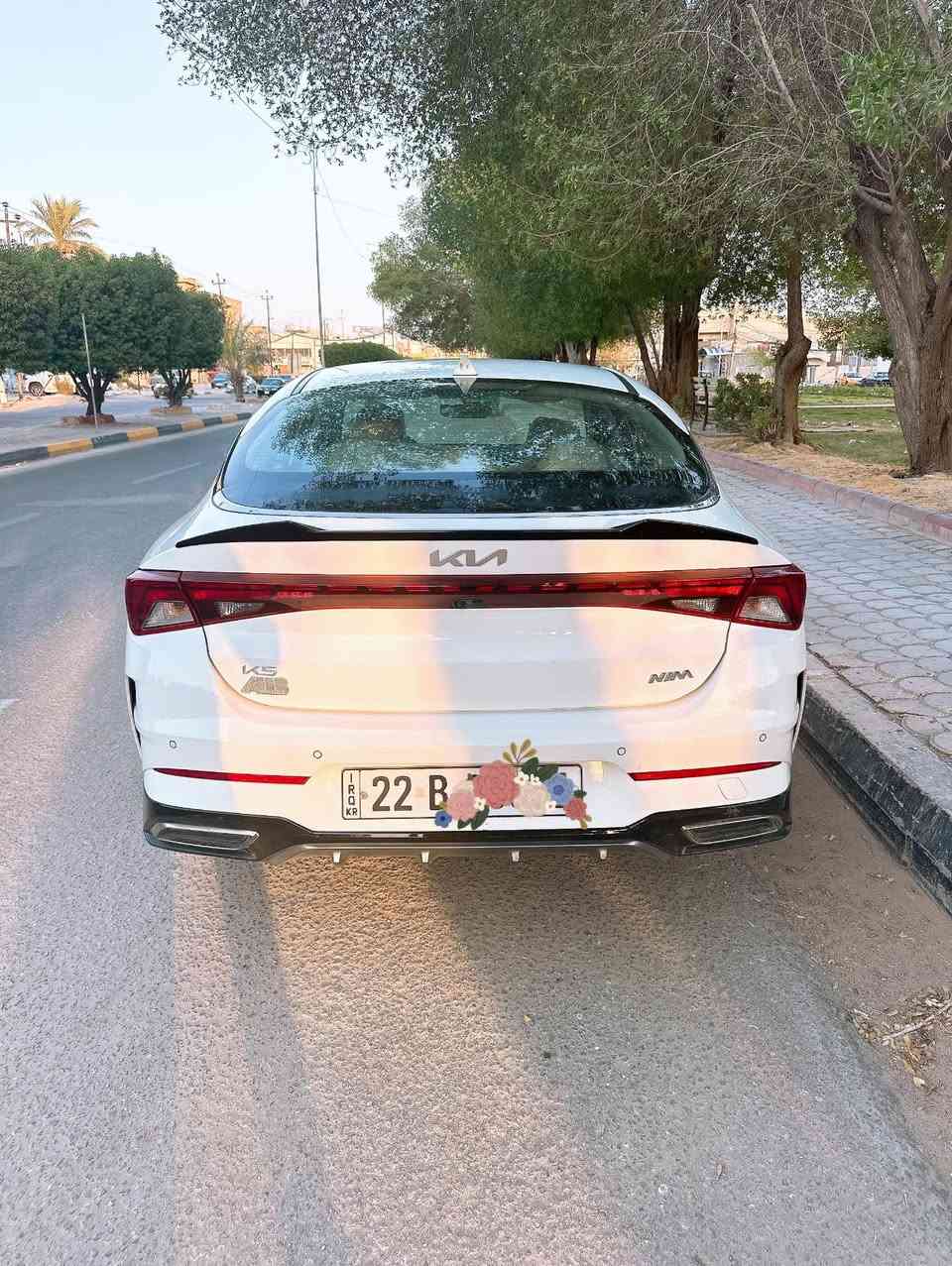 السلام عليكم ..
للبيع K5 موديل 2023 خليجي رقم اربيل بأسمي
مكينه 2000 دوش … مكفوله ماشيه 75 الف ،،
فول مواصفات عدا البانوراما .. 
مواصفاتها ..
حساس امامي خلفي / كامره + شاشه بلادي

تبريد بيانو لمس / 5 انظمه قياده / مثبت سرعه

كشنات جلد بلادي / كشن كهربائي / مري شفط 

بصمه تشغيل / بصمه ابواب / ترحيب بالابواب

تشغيل عن بعد …

العنوان كربلاء / *********** الرقم بي واتساب
