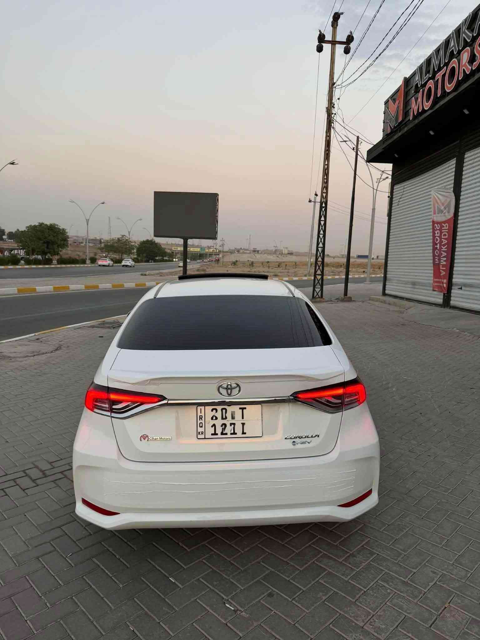 تويوتا كورولا هايبرد 2024 | فول فول

🔹 السيارة بدون صبغ، بدون بارد، وبدون شخوط
🔹 السيارة لوك لوك
🔹 سلايد
🔹 بصمة / Push Start
🔹 رادار + نظام المحافظة على المسار
🔹 محدد سرعة
🔹 شاشة + كاميرا
🔹 گاع بلادي
🔹 مرايا كهربائية
🔹 تبريد مركزي

💰 السعر: ١٥٨ وەرەقە بی مجال  
رقم موبایل  ***********

🚘 Toyota Corolla Hybrid 2024 | Full Full

🔹 سەیارەکە بێ سارد، بێ بۆیاخ و بێ شوخت
🔹 سەیارەکە لۆک لۆکە
🔹 سڵاید
🔹 بەسمە (Push Start)
🔹 ڕادار + سیستەمی پاراستنی خەتی جادە
🔹 تەحدیدی سورعە
🔹 شاشە + کامێرا
🔹 گاعی بیلادی
🔹 ئاوێنە کارەبا
🔹 تەبردیدی مەرکەزی

💰 نرخ: ١٥٨ وەرەقە  — مەجال
*********** كركوك, العراق
