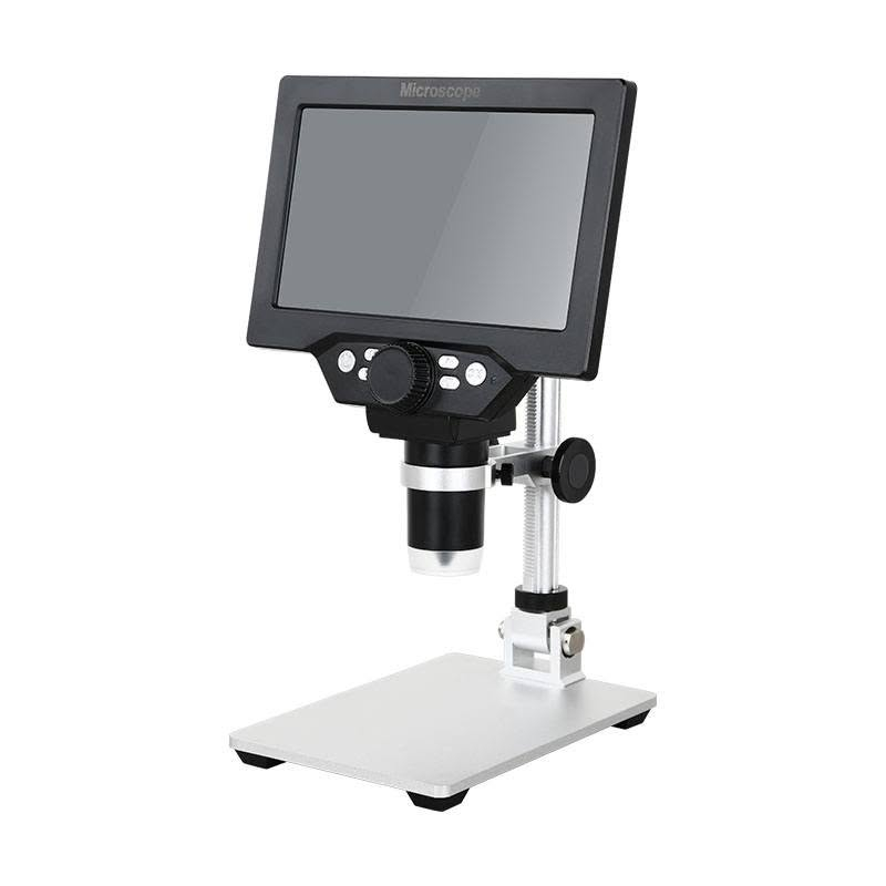 صندوق مجهر رقمي إلكتروني (Digital Microscope) مزود بشاشة LCD بحجم 7 إنش، ويوفر نظام تكبير وتضخيم مستمر يتراوح بين 1 إلى 1200 ضعف (1-1200X)، وهو ممتاز لأعمال الصيانة الدقيقة والدراسات البصرية. 
للحجز مراسله على الخاص او على الرقم واتس اب *********** يوجد توصيل
