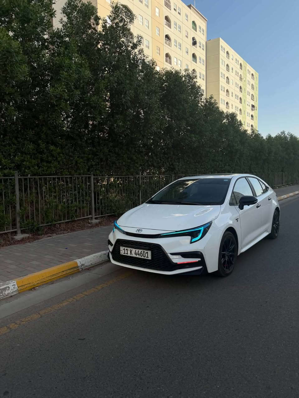 كورلا GRموديل٢٠٢٥ ماشيه٢٢ الف كيلو مكفوله بيهه شخوط خفيفه جدا فول مواصفات فتحه رادارات داخل مميز حبري وبرتقالي***********

نص مكتوب في الصور:
- ERBIL Iraq