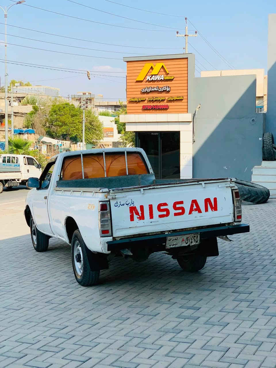 نیسان ٢٠٠١ علوج گێڕومەکینەوئەکسلی بەشەرتی ١٠٠فیتەر سەیارەکە بێتەقەوڕەقەیە کارەبای هەمووی مەزبوتە ماڵی مەدەنی بەشەرت  سعری ٤٥گەڵاومەعمەلەیەکی برایانە شوێن سەیسایەق.        ***********
