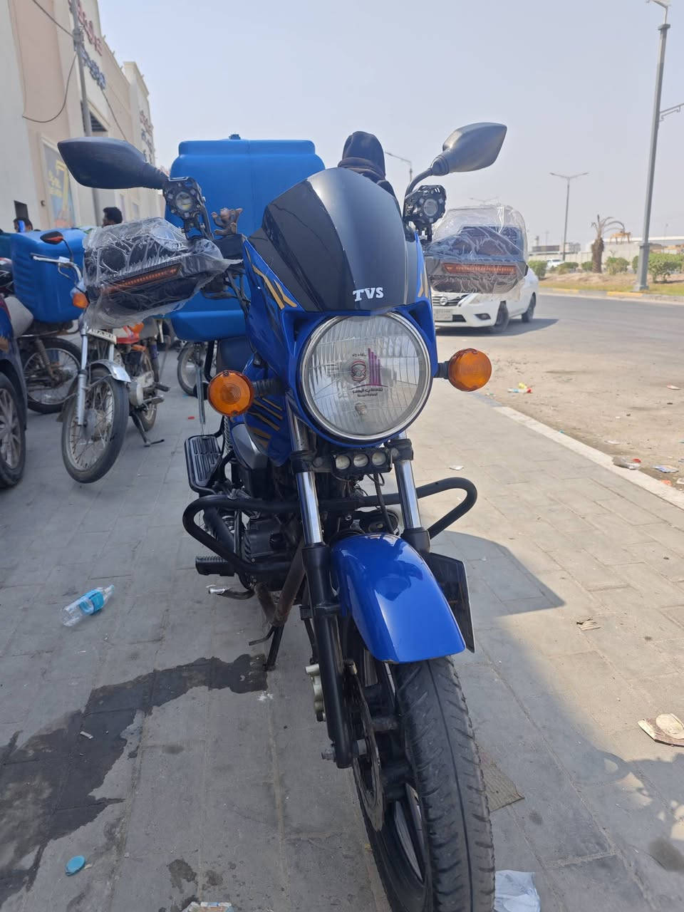 tvs 150cc
كهربائيات كلهة شغالة محرك مبدل كير رقم بصرة تحويل ثاني يوم 
رايده بملونين وربع
***********
