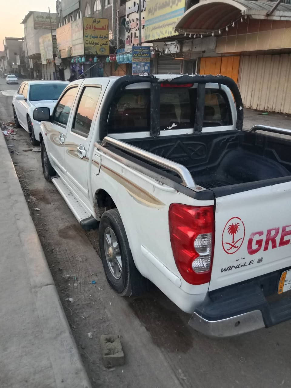 بيكب كريت ويل رقم قادسيه موديل ٢٠١٤ سنويه ل٢٨ مكفوله من الضربه والتبديل والصبغ كير ومحرك وتبريد وحداديه مكفولات موجوده بالحله حي نادر سعر ٦٥ وبيه مجال الاتصال ***********
