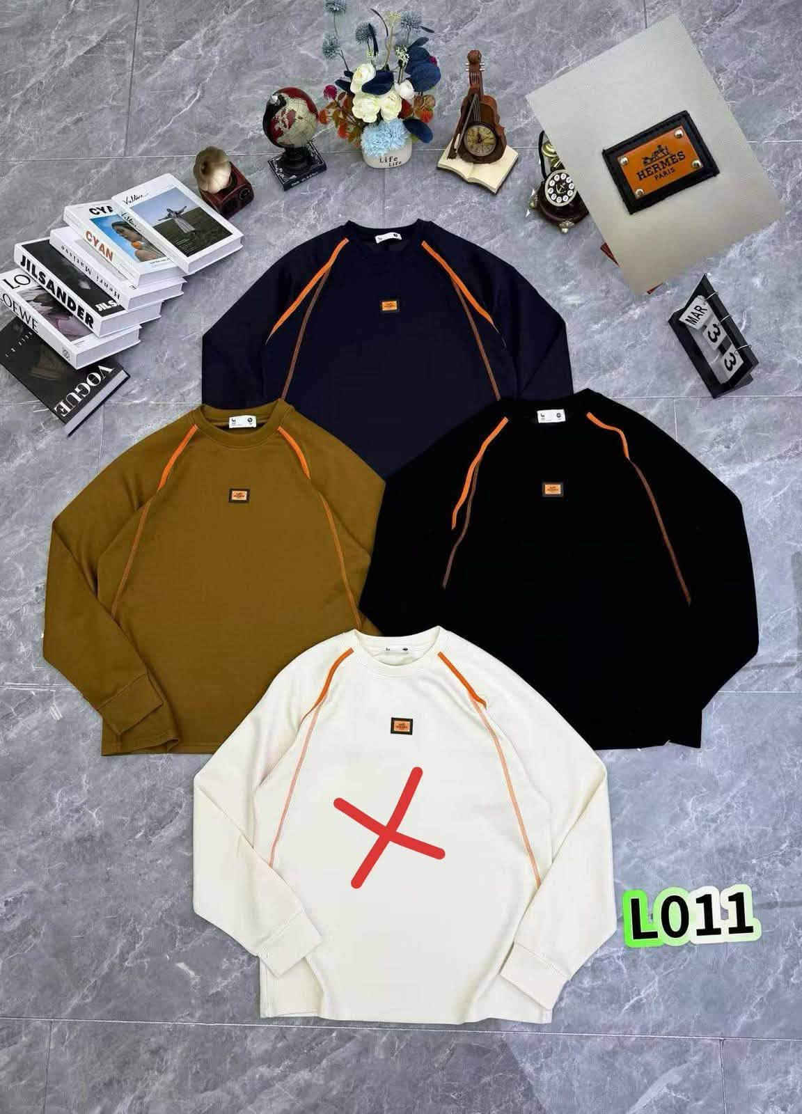 سويتر سفنجي • مقاسات L-3XL • درزن 12