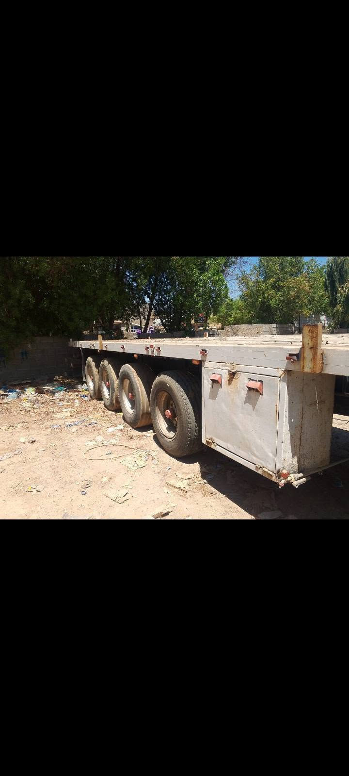 للبيع
عربانه اوربيه ١٢ ونص شاصي ١٦ 
٣ مناكير سبرنك واحد رفاع

مطبخ وثلاجه وتانكي وتايرات 

السعر ٤٢

الرقم ***********
