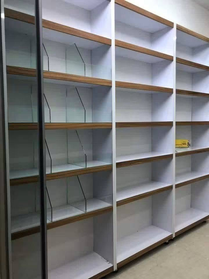 رفوف mdf تركي درجه اولى 
ضمان الجوده والنوعيه 
بانسب الاسعار 
تتوفر جميع القياسات

🔶ديكورات سوبر ماركت 
🔶ديكورات صيدليات
🔶ديكورات كوزمتك
🔶ديكورات موبايلات 
🔶ديكورات اكسسوارات
🔶ديكورات مطاعم 
🔶ديكورات محلات ملابس
للاتصال علئ الرقم. (***********)
