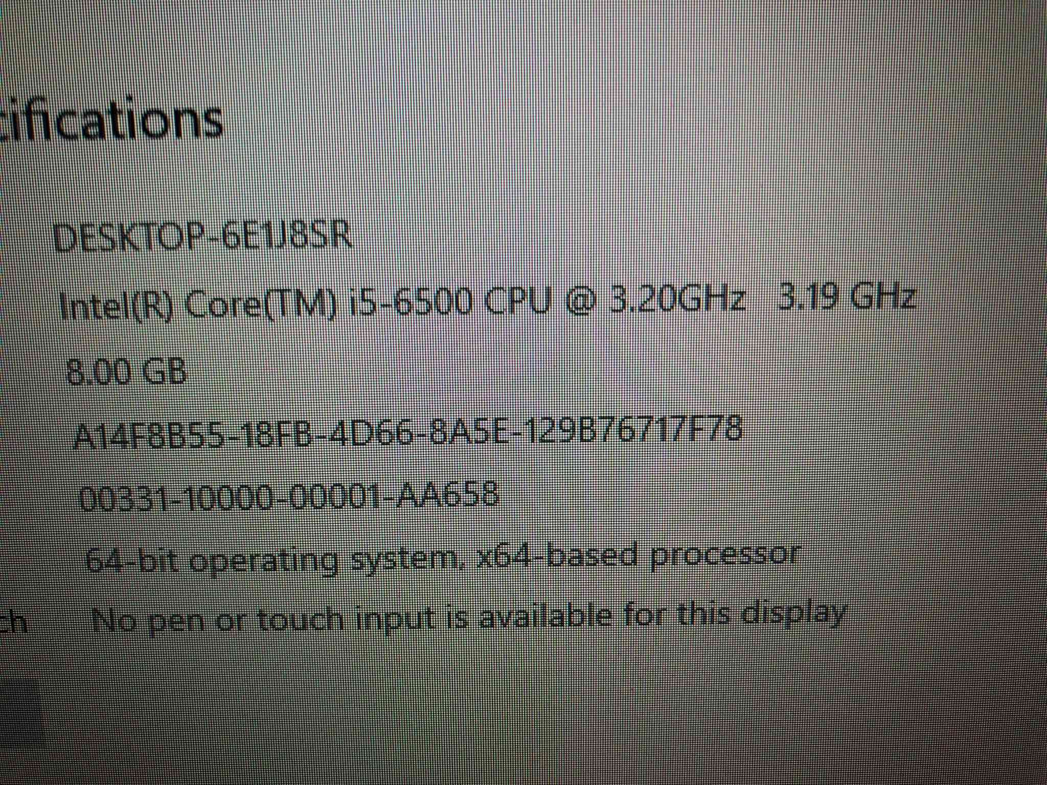 i5-6500 • GTX 1050Ti 4G • رام 8 DDR4