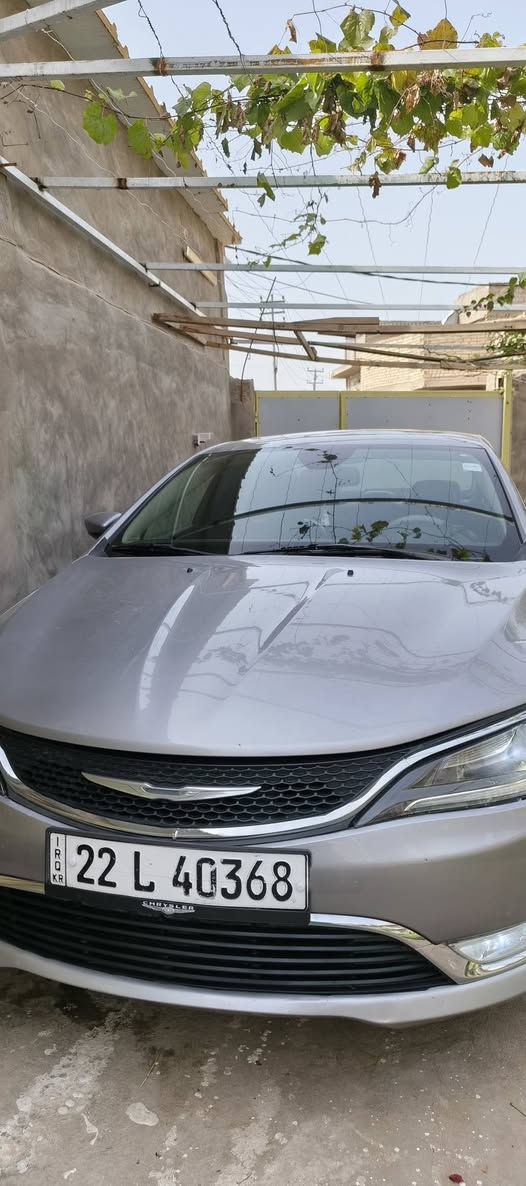 للبيع | كرايسلر C200 موديل2017 فول مواصفات
رقم السيارة:اربيل  تريد تحويل تريد وكاله 

المواصفات:

• محرك 2.4  (4 سلندر) اقتصادي وعزم ممتاز• ⁠

• گير أوتوماتيك 9 نمر

• تبريد ممتاز منظومه كامله جديده 

كشنات جلد .

• شاشة لمس مع بلوتوث

• مثبت سرعة

• حدادية جديدة

• تخم تايرات جديد

*كهربائيات كله  جاهزه شرط .

* سايد بريك كهربائي.

السيارة  جديده جاهزة للاستخدام اليومي شرط الفحص 

الملاحظات:ضربتها بس وارد امريكي 

مكان السياره / كربلا بطويريج

السعر 110 وبيه مجال 

تواصل /***********
