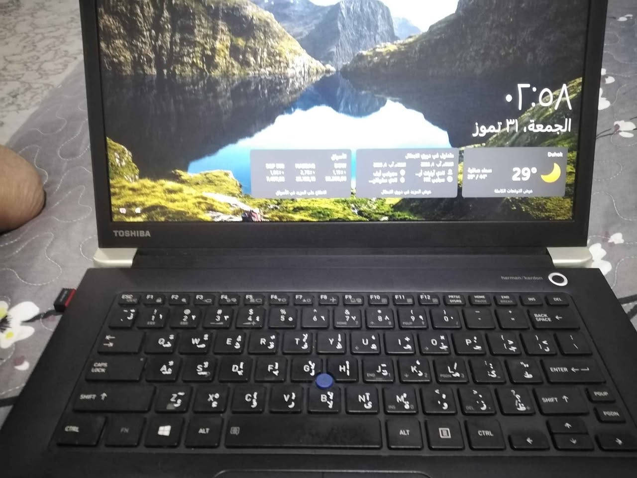 مواصفات لابتوبي توشيبا

إذا كنت تبحث عن جهاز عملي، خفيف، وأنيق للدراسة أو العمل، فهذا الجهاز خيار ممتاز.

المواصفات:
المعالج: Intel CoreTM️ i5-8250U (الجيل الثامن)
الرام: 8GB
TECRA X40-E 
التخزين: 248GB SSD
كرت الشاشة: Intel UHD Graphics 620
شاشة لمس عالية الدقة
بطاريه تصل الى ساعات
✅كيبورد مضيء لتسهيل العمل في الليل 🔥
✅بصمة امان 👍
✅يصلح للدراسة والهندسة والبرمجيات واستخدام الاوفيس وملحقاته وبرامج الفيديو والصوتيات وتصفح الانترنت 💪
✅مكفول من اي عيوب مصنعية
✅هدية شنطة وماوس

الجهاز بحالة جيدة وجاهز للاستخدام.

السعر: 275,000 الف
للاستفسار التواصل على الخاص او الاتصال *********** دهوك, العراق
