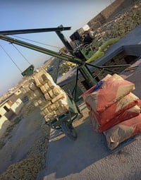 ونش تصعيد • مواد بناء • ديوانية