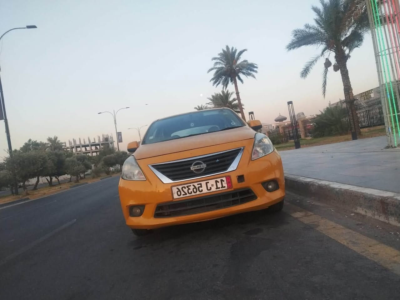 اسلام عليكم نيسان سني ١٤ خليجي بليتة الزركة سيارة بأسمي تفاصيل السيارة بدون حادث بيهة طخة ازغيرة كلش بلجنطة حتة مامبينة كير  محرك خير من الله تبريد خير من الله بس اشوية منقص غاز صدر السيارة امامي خلفي كلش نضيف السعر ٧٨وبيهة مجال ملاحضة السيارة كير عادي السيارة مدوشمة سفاري وحراري رقم الهاتف *********** مكان السيارة الدورة الصحة
