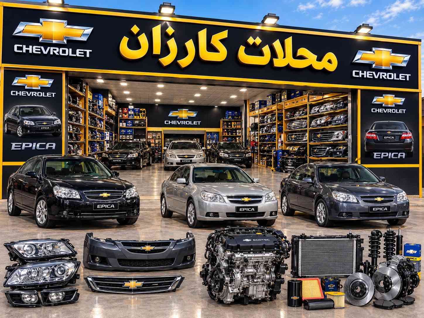 كركوك • شفروليه ماليبو • قطع غيار