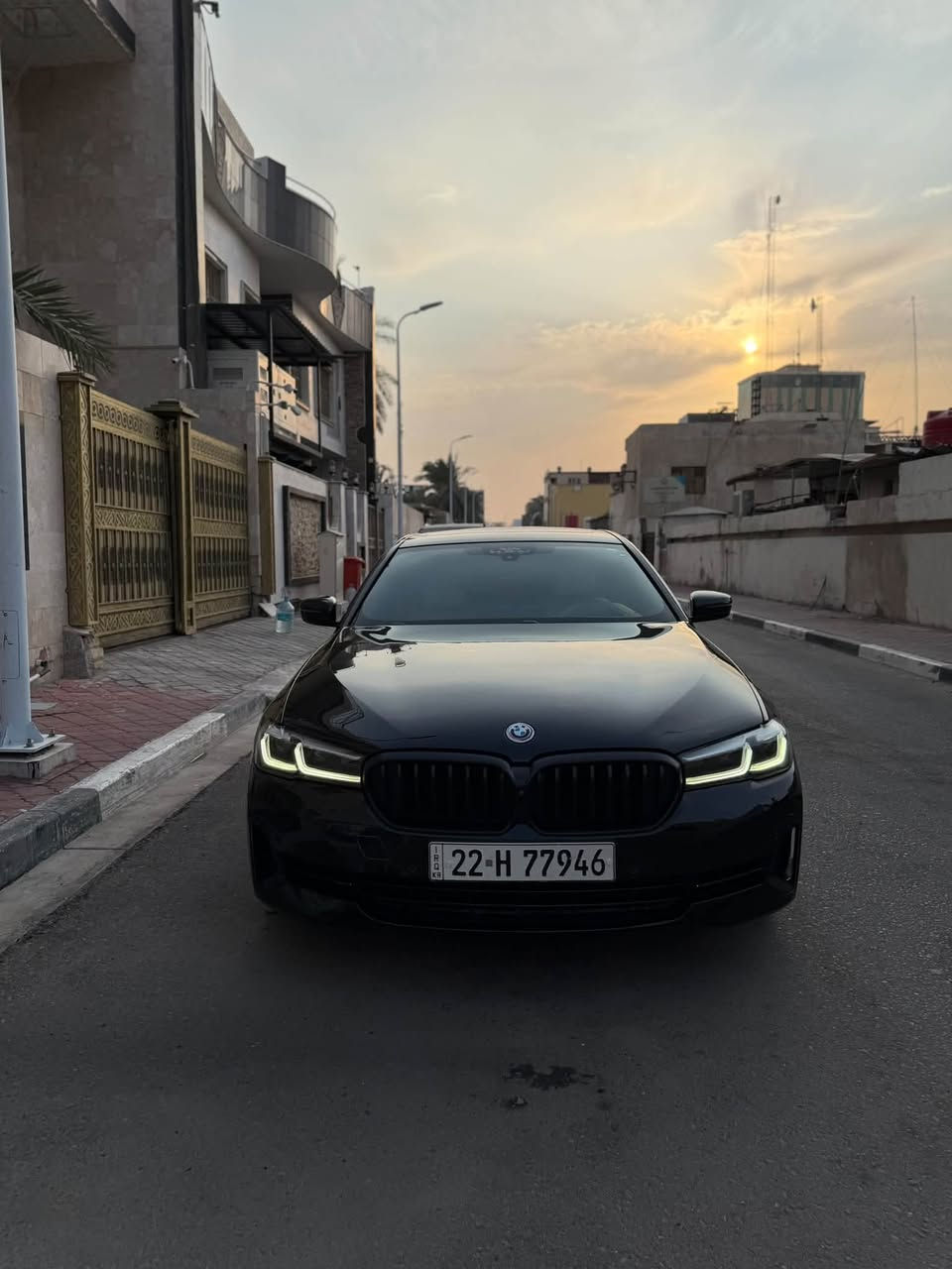 بي إم دبليو 540i • ٢٠٢١ • حادث