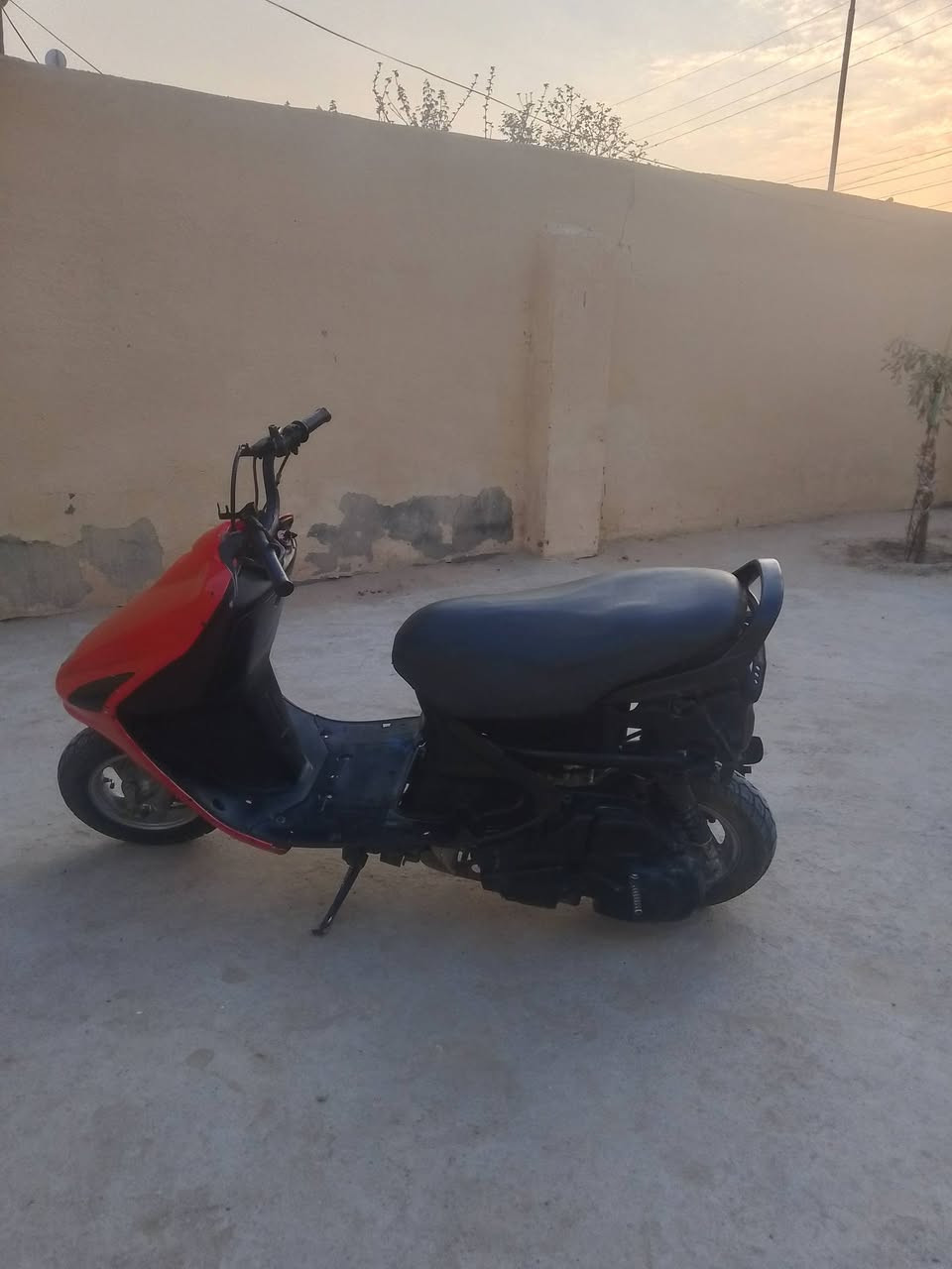 دراجة فراشة للبيع 
كفراتها كلها موجودة يعني تكدر ترجعها طبيعية مو حربية 
مفتوحة مرة وحدة
لاتبخير ولاتنقيص
تشتغل من اول هندر 
مابيها باتري
سعرها 210 وبيها مجال
***********
المكان بصرة سفوان

- مكلف بألنشر -
