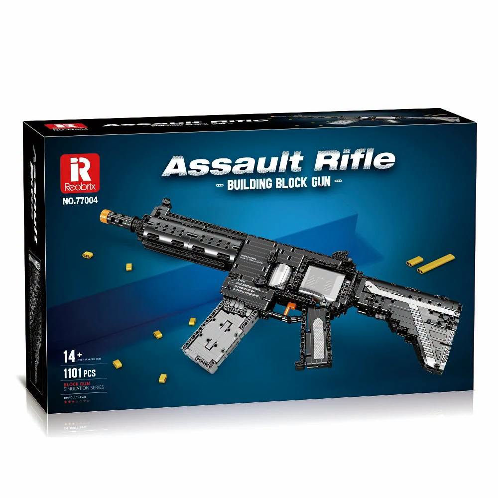 مكعبات "بندقية هجومية M416" من شركة Reobrix برقم الموديل 77004.معلومات أساسيةالعلامة التجارية: ريوبريكس (Reobrix)رقم الموديل: 77004عدد القطع: 1101 قطعة بناء صغيرة
المواصفات والمميزاتالتصميم: يحاكي شكل البندقية الهجومية الشهيرة M416 بدقة.الأبعاد التقريبية: حوالي 56 إلى 67.5 سم طولاً و7 سم عرضاً.الوظائف: يضم مخزناً قابلاً للإزالة ومصمماً من بلاستيك عالي الجودة متوافق مع مكعبات التركيب الشهيرة.
متوفرة لدينا للبيع يوجد توصيل لجميع المحافظات واتساب ***********

نص مكتوب في الصور:
- Reobrix NO.77004 30CM 7CM 67.5CM
- + BUILDING BLOCK GUN 1188 PCS DIFFICULT LEVEL ★★★☆☆☆☆ AIM POINT AIM POINT M416 MUZZLE TRIGGER GRIP M416 BUILDING BLOCK GUN
- PROPORTIONAL MANUFACTURING THE FUN OF ASSEMBLING SIMULATION MODELING DEPTH RESTORATION BUILDING BLOCK GUN
- M416 BUILDING BLOCK GUN
- 3 ADJUST BUTT PRESS AND HOLD THE BUCKLE TO ADJUST THE LENGTH OF THE BUTT ACCORDING TO THE POSTURE OF THE GUN 4 BULLET LAUNCH THE SHOOTING INTENSITY IS MODERATE (NO SHOOTING AT PEOPLE)